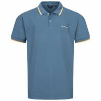 BEN SHERMAN Twin Tipped Mężczyźni Koszulka polo 0076270-NIEBIESKI CIEŃ