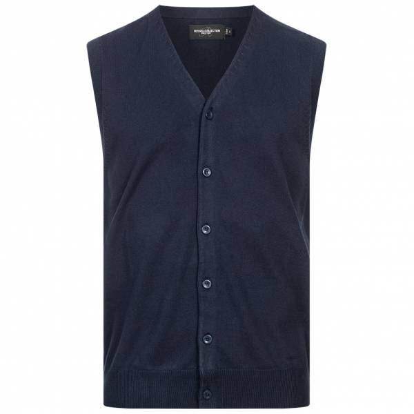 Image of RUSSELL Uomo Cardigan Smanicato 0R719M0-Francese-Navy064