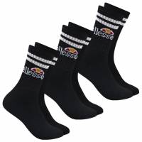 ellesse Vulloni Unisex Socks 3 Pairs black SBSA3955-BLACK