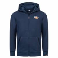 ellesse Skova Hommes Zip intégral Sweat à capuche bleu marine SBS21671-Navy