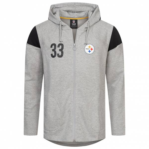 Pittsburgh Steelers NFL Fanatics Men Hooded Sweat Jacket 2083MGRYFHEPST