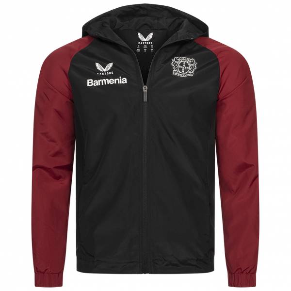 Bayer 04 Leverkusen CASTORE Enfants Veste à capuche TJ1493-NOIR