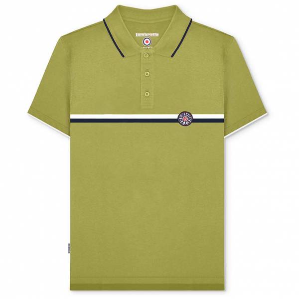 Lambretta Badge Logo Men Polo Shirt SS1024-FERN