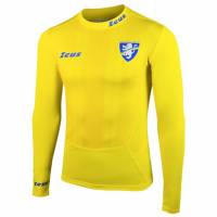 Frosinone Calcio Zeus Uomo Maglietta sportiva  giallo blu