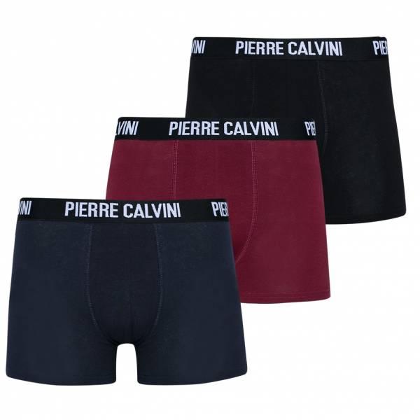 Image of PIERRE CALVINI Hipster Uomo Boxer Set da 3 Scuro 6130-3-D064