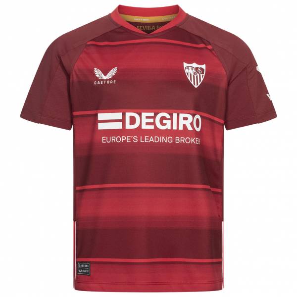 Image of FC Sevilla CASTORE Bambini Maglia per la trasferta TJ1131-BIKINGRED064