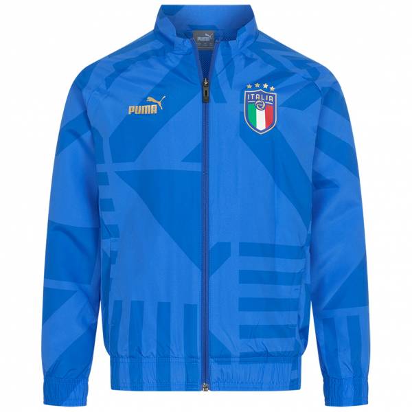 Italia FIGC PUMA Niño Prepartido Chaqueta 767060-17