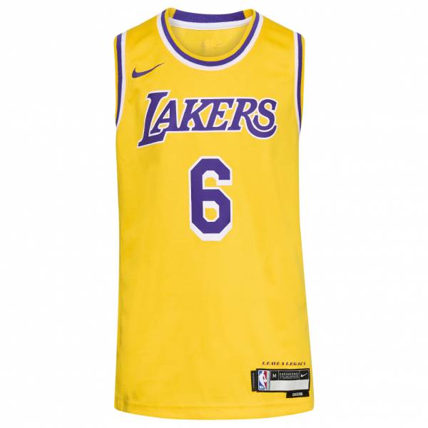 LA Lakers Nike NBA #6 James Piłka do koszykówki Dzieci Koszulka 2Z2B7BZ2P-001-LAK06