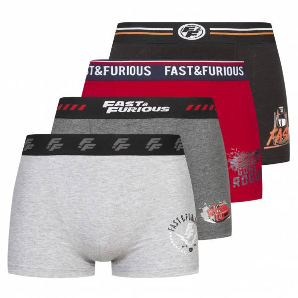 Fast &amp; Furious Men Boxer Shorts Pack of 4 92891230