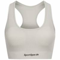SportSpar.de SparMieze Women Fitness Sports Bra grey