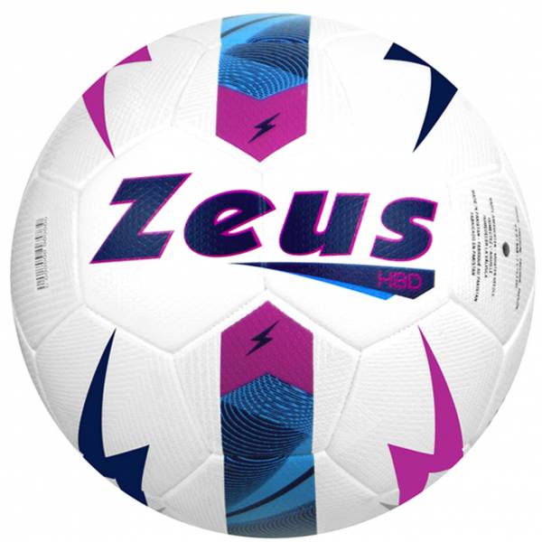 Zeus Pallone Hybrid Football white/blue