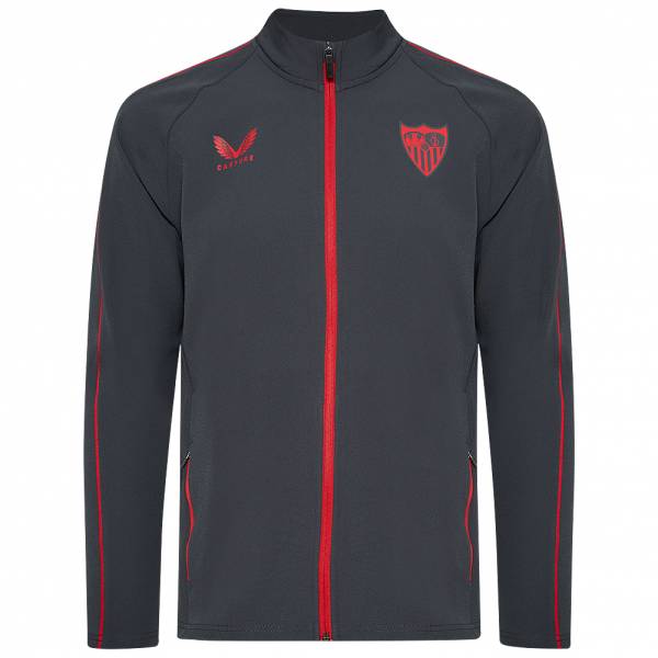 Sevilla FC CASTORE Anthem Mężczyźni Bluza reprezentacyjna TM1156-EBONYTRUERED