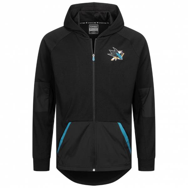 San Jose Sharks NHL Fanatics Men Sweat Jacket MUAG01222GE8KJ