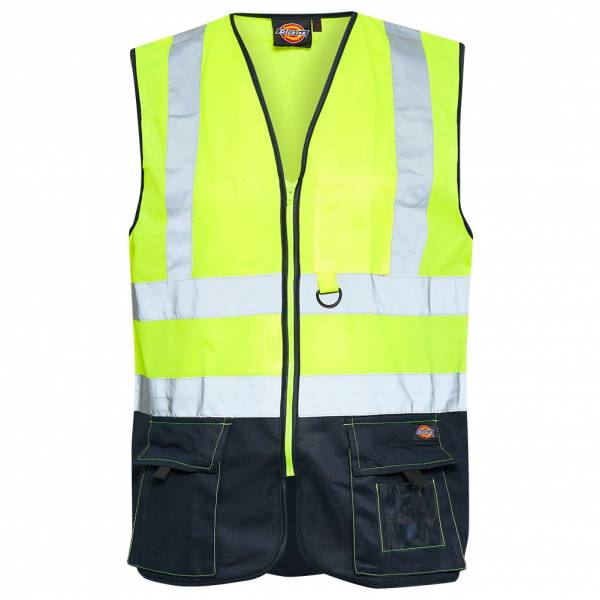 Dickies Two Tone High Visibility Vest Heren Werkvest SA22021YLN