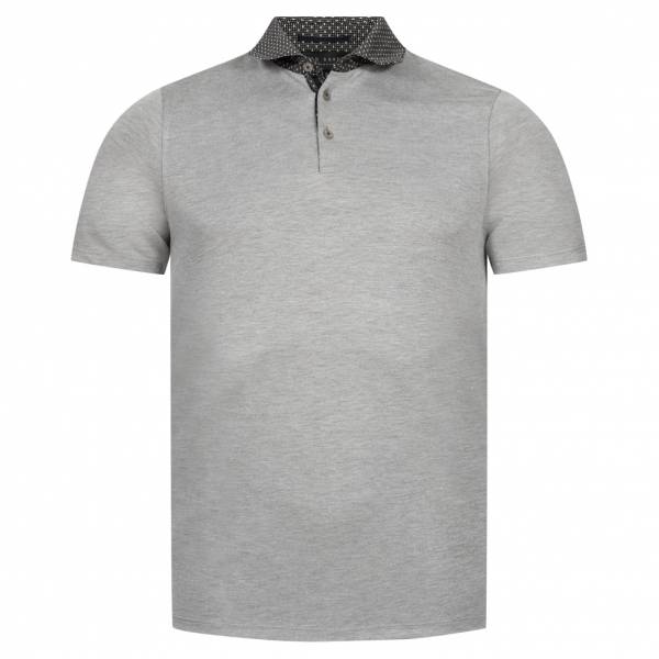 TED BAKER Frend Collar Mężczyźni Koszulka polo 246754-CZARNY