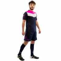 Givova Kit Campo Set Shirt + Short marine / neon roze