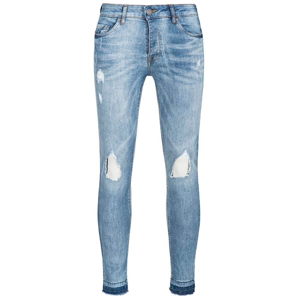 BRAVE SOUL Taylor Skinny Fit Men Denim Cut Out Jeans MJN-TAYLOR ...