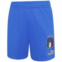 Italy FIGC PUMA Kids Home Shorts 765669-01