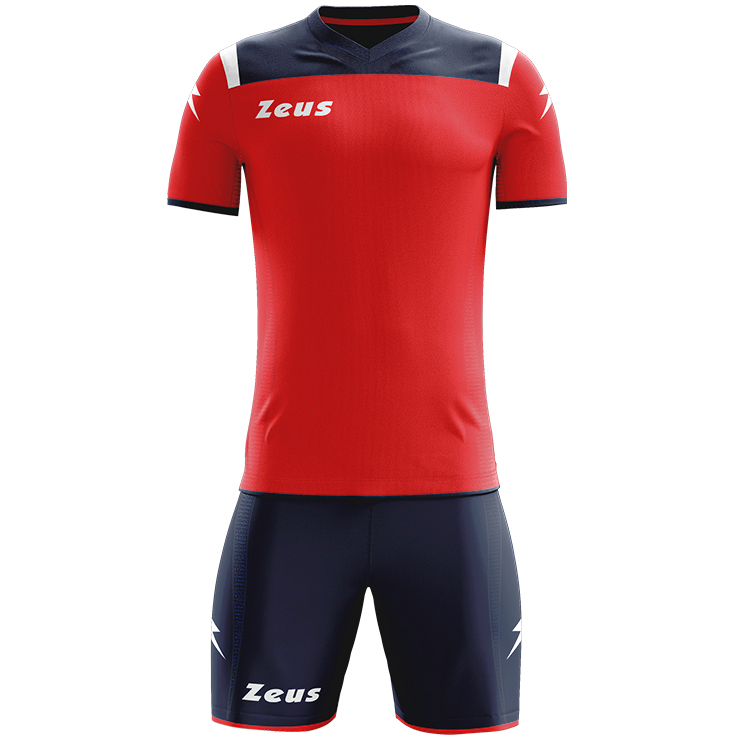 Zeus Kit Vesuvio Football Kit 2-piece Navy Red | SportSpar.com