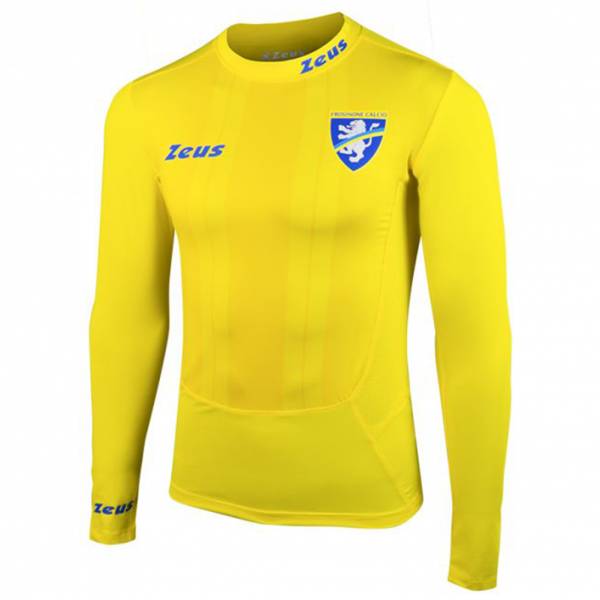 Frosinone Calcio Zeus Uomo Maglietta sportiva giallo blu