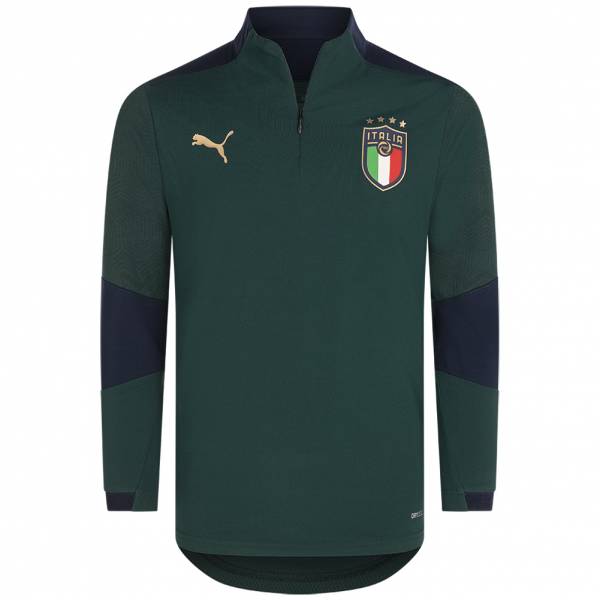 Italia FIGC PUMA 1/4-Zip Bambini Felpa 757346-03