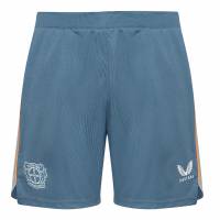 Bayer 04 Leverkusen CASTORE Kinderen Trainingsshort TJ1696-GREYBLUE