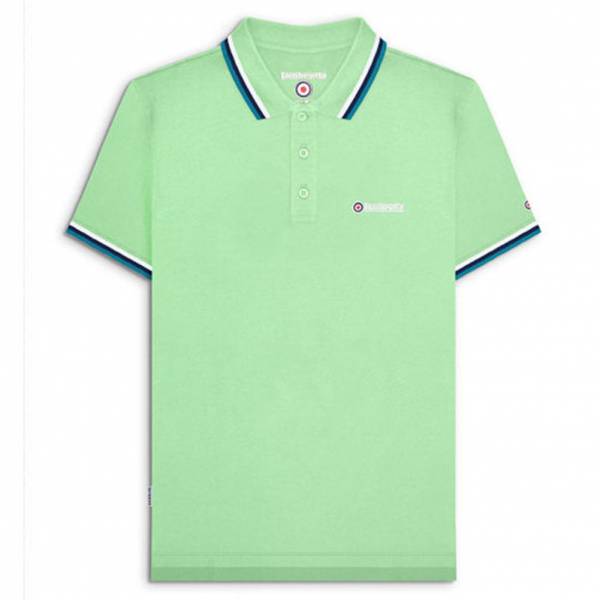 Lambretta Triple Tipped Herren Polo-Shirt SS1650-LT GRN W/N/DL