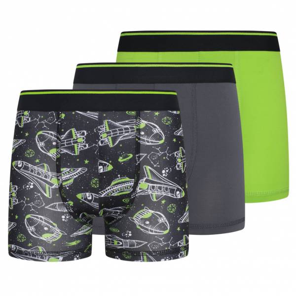 Parker &amp; Fox Performance Kids Boxer Shorts Pack of 3 PRXFA24B151643-019