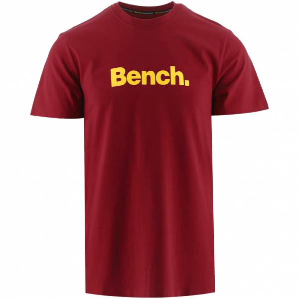 Bench Cornovaglia Uomo T-shirt Abbigliamento da lavoro BNCH 002-Rosso