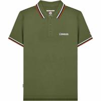 Lambretta Triple Tipped Hommes Polo SS1650-K/W/N/C