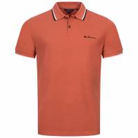 BEN SHERMAN Twin Tipped Men Polo Shirt 0076270-RASPBERRY