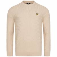 Lyle & Scott Checkerboard Knit Crew Men Sweatshirt KN1401V-Z745