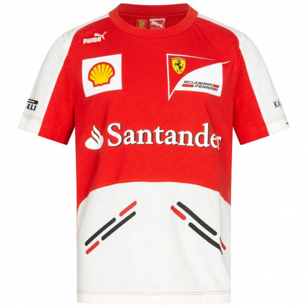 SportSpar 761248-01 Kinder | Team x Scuderia Ferrari PUMA Shirt