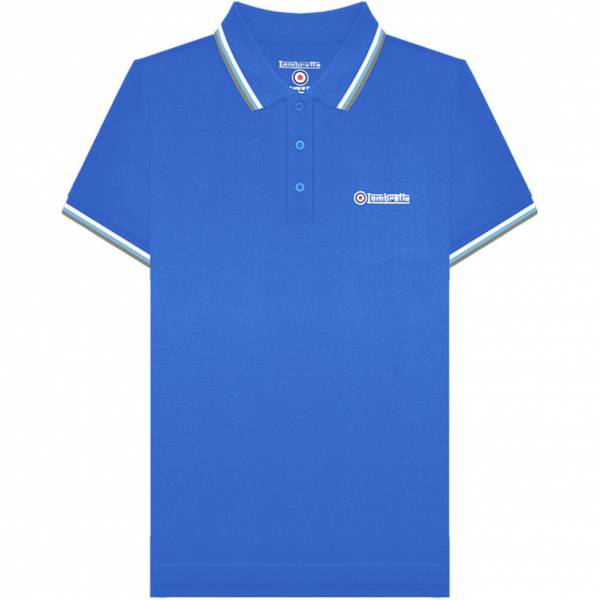 Lambretta Triple Tipped Hommes Polo SS1650-DB/W/S/K