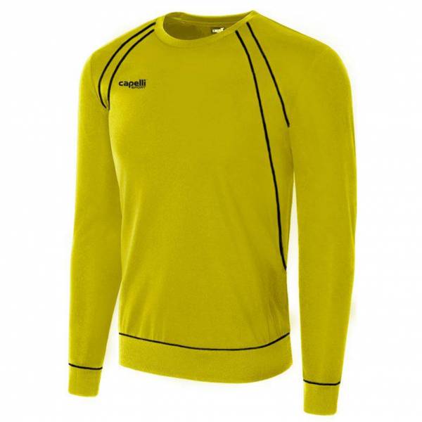 Capelli Sport Raven Hommes Sweat-shirt d&#039;entraînement AGA-1280X-jaune/noir