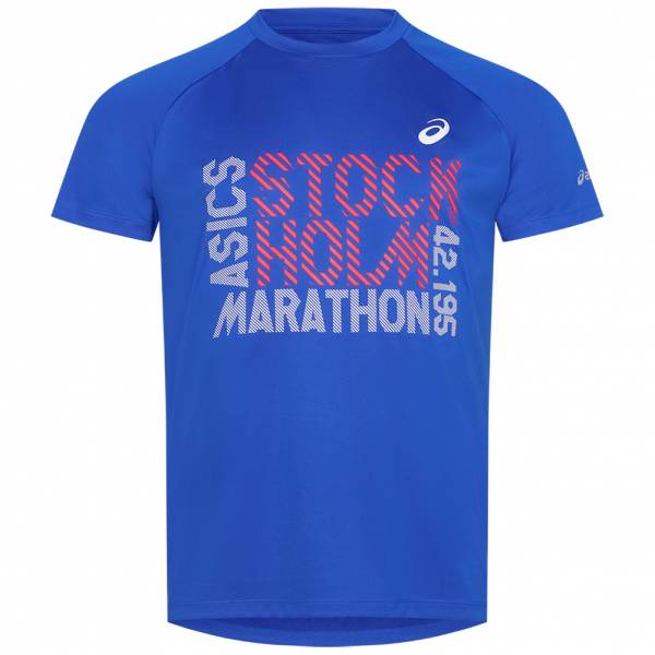 ASICS Stockholm Maraton Mężczyźni T-shirt 2011A503-400