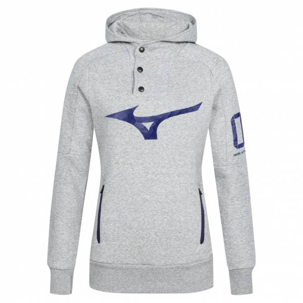 Mizuno Heritage Hoody Donna Felpa con cappuccio K2GC9702-05