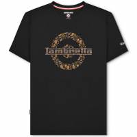 Lambretta Paisley Logo Heren T-shirt SS1011-ZWART
