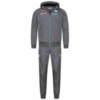 SSC Neapel EA7 Emporio Armani Uomo cappe Tuta di rappresentanza grigio EASSCN23R08-MAGNET