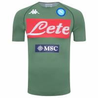 SSC Napoli Kappa Uomo Funzionale Maglia per l'allenamento 3112P2W-GREEN