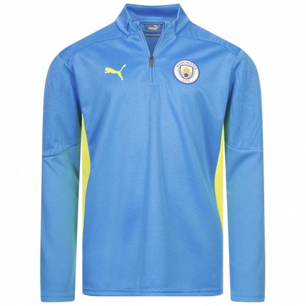 Manchester City F.C. PUMA Training 1/4-Zip Niño Sudadera 777530-11