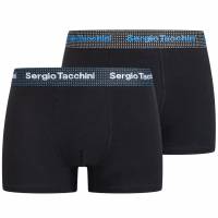 Sergio Tacchini Heren Boxershort 2-pak SA8956374-Blauw/Wit