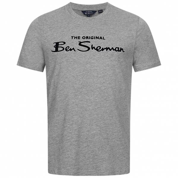 BEN SHERMAN Flocked Logo Hommes T-shirt 0076268G-009