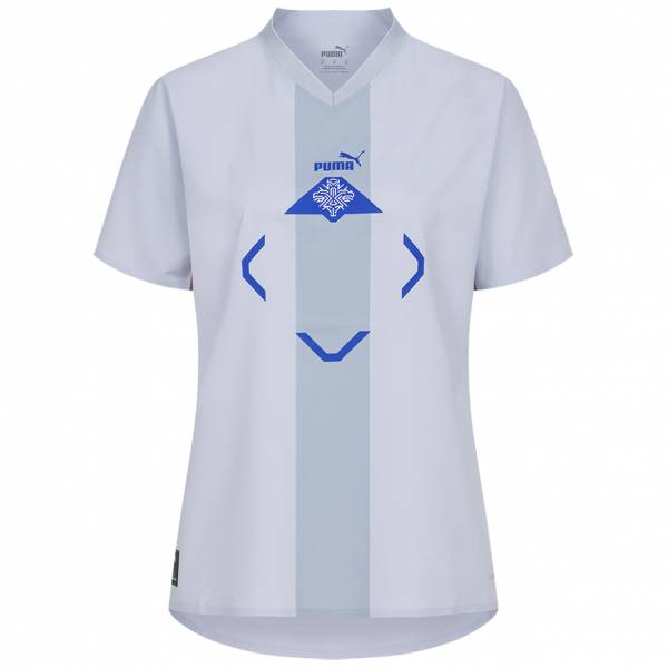 Islandia PUMA Mujer Número de jugador Auténtico visitante Camiseta versión jugador 705321-02