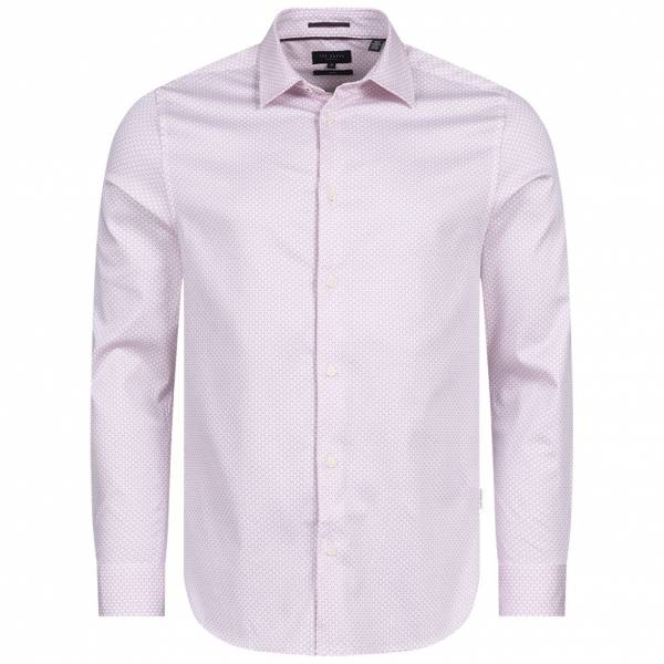 TED BAKER Faenza Geo Men Long-sleeved Shirt 272167-PINK